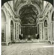 Italy: San Martino, 1908. /Ninterior Of The Church At The Monastery Of San Martino In Naples, Italy. Stereograph, 1908. Poster Print by  (18 x 24)