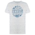 thumbnail image 1 of Italy Tourism Round Frame Tee Men's -Image by Shutterstock, 1 of 2