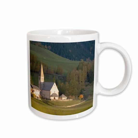 3drose, Italy, Trentino-alto Adige Santa Maddalena Church - Eu16 Spi0276 - Sergio Pitamitz, 11oz Mug