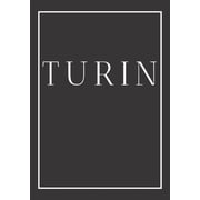 Italy Turin A decorative book for coffee tables, end tables, bookshelves and interior design styling Stack Italy city books to add decor to any room. Monochrome effect cover Ideal for your own home