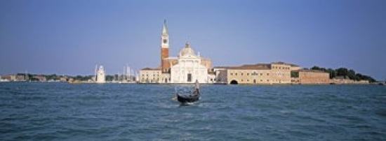 Italy Venice San Giorgio Canvas Art - Panoramic Images (36 x 13)