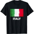thumbnail image 1 of Italy flag Italian T-Shirt, 1 of 4