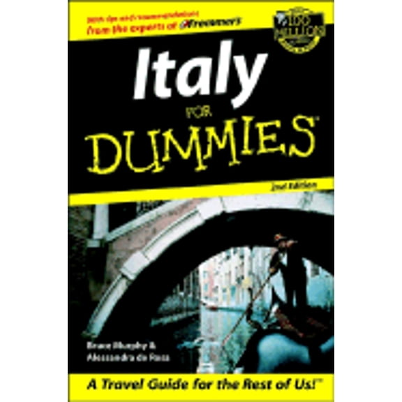 Pre-Owned Italy for Dummies (Paperback) 0764554530 9780764554537