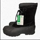 Itasca Cedar Black Leather Boots Waterproof Thinsulate Mens New w/ Box Size 9