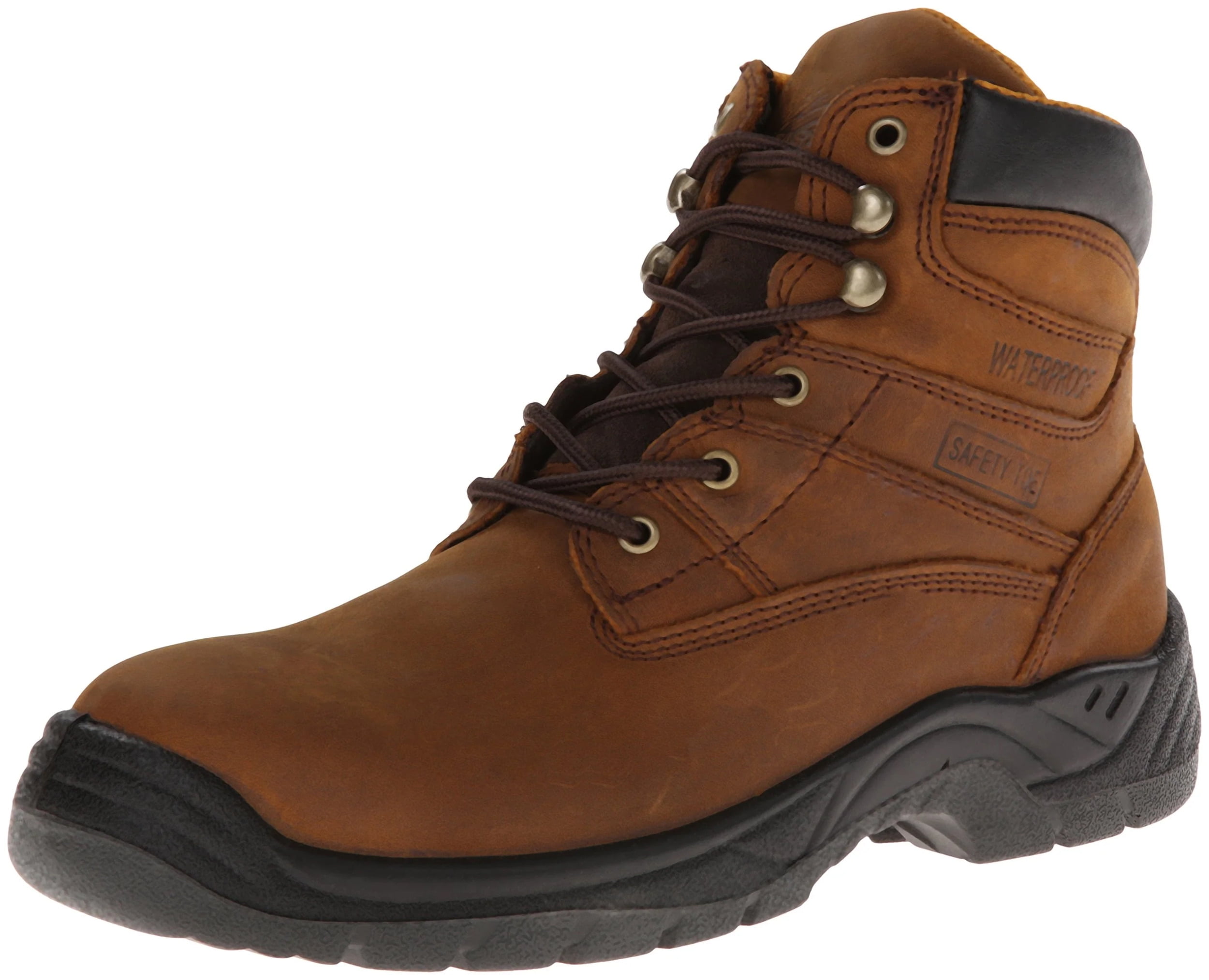 Itasca Men's Authority 6 Work Boots Size: 10 Brown - Walmart.com