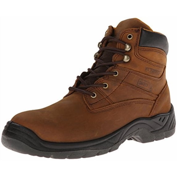 Itasca Men's Authority 6" Work Boots Size: 8 Brown