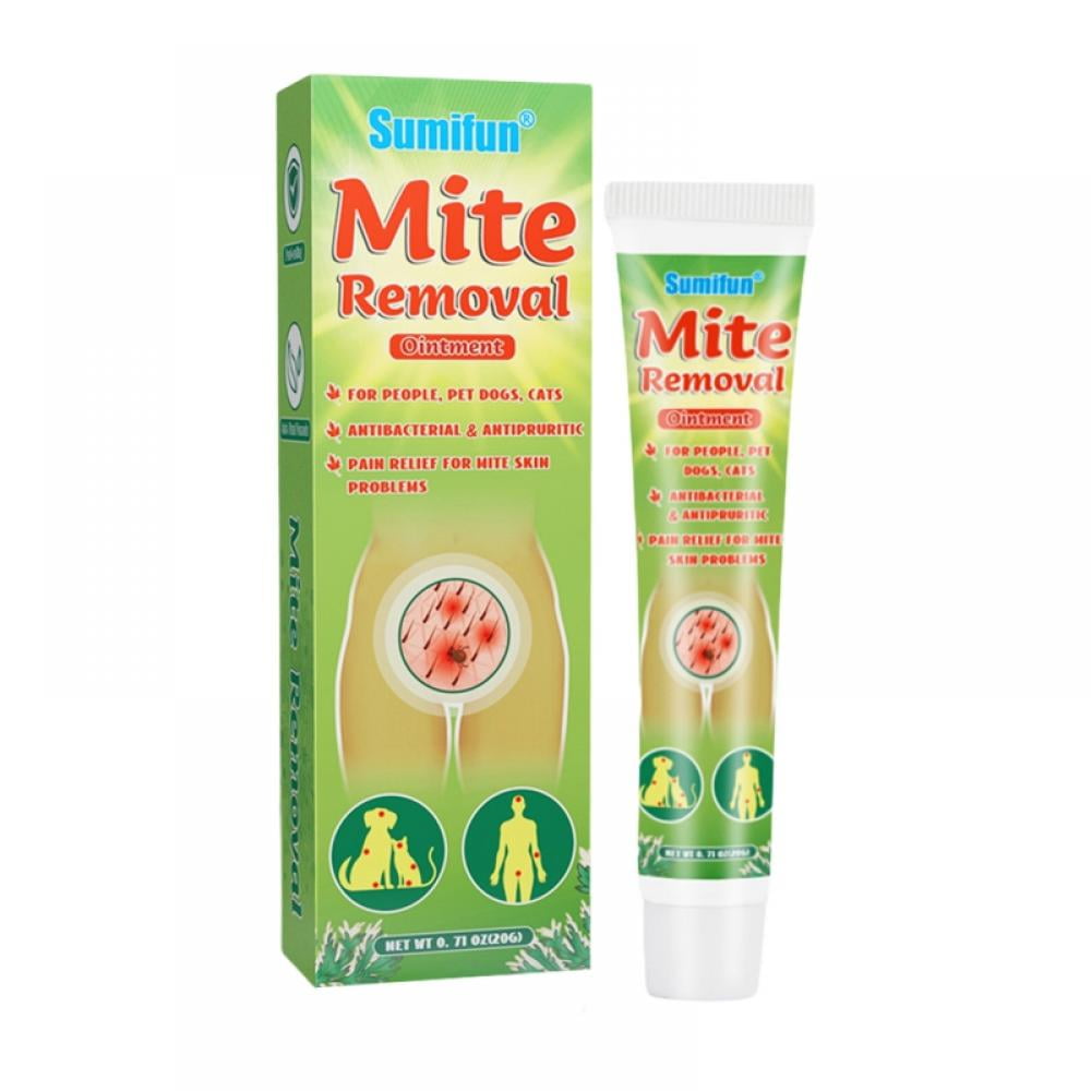 Sumifun Mite Removal Cream 20g Herbal Itch Relief Ointment for Adults