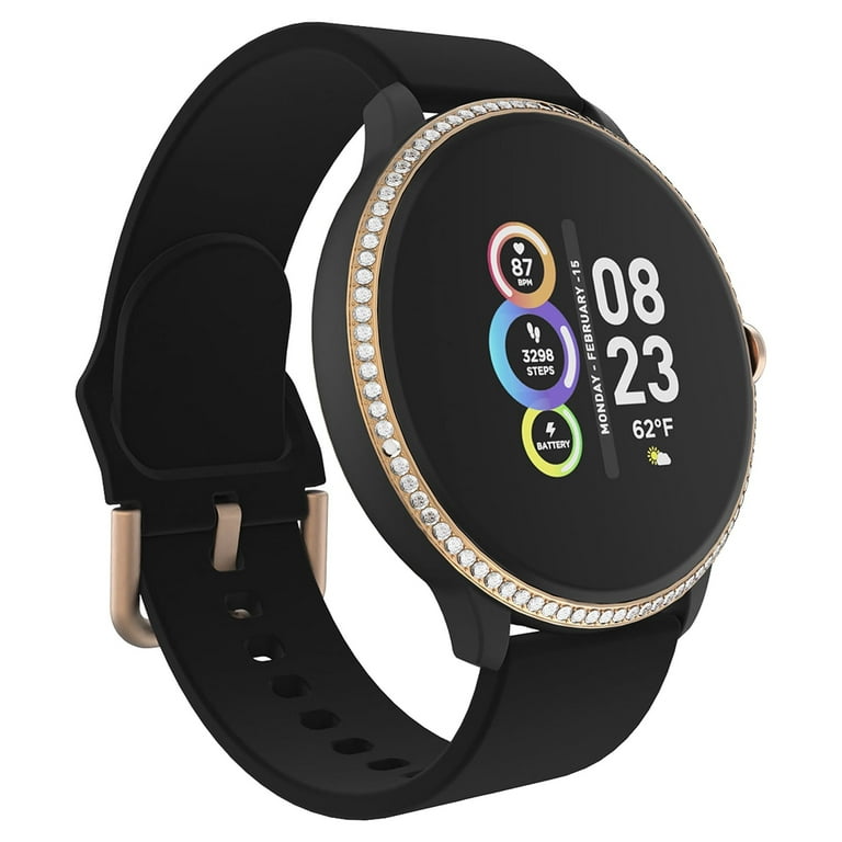 Itech Fusion 2R Unisex Adult Smartwatch w Multi Sport Black