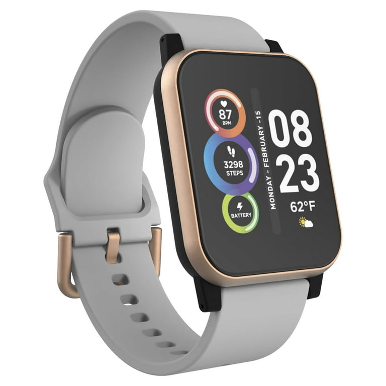 Itech Fusion 2S Unisex Adult Smartwatch w Multi Sport Grey