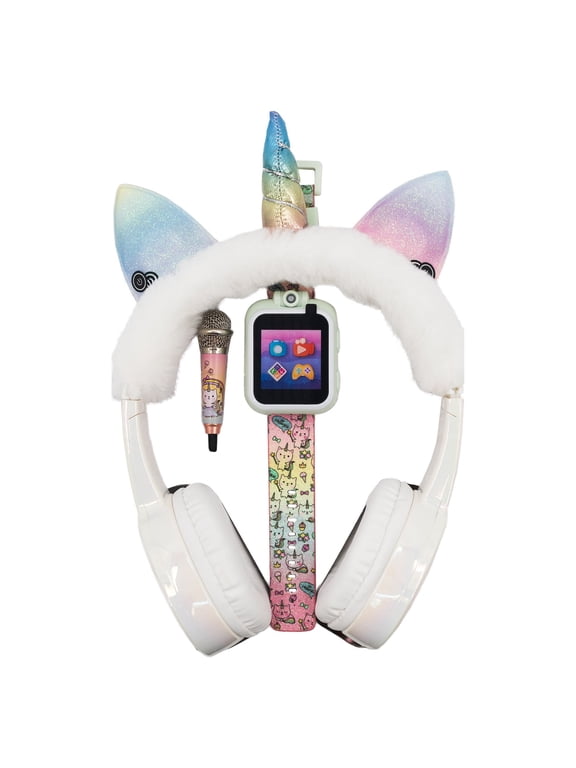 Itech Jr Unisex Kids Smartwatch with Mini Mic & Headphones