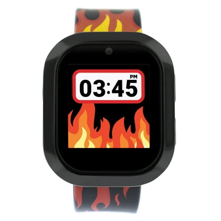 Kids Boys Flame Bluetooth Enabled Smartwatch with Interchangeable Straps and Bezels