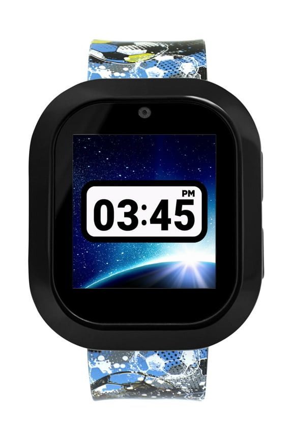 Kids Boys Sports Ball Bluetooth Enabled Smartwatch with Interchangeable Straps and Bezels