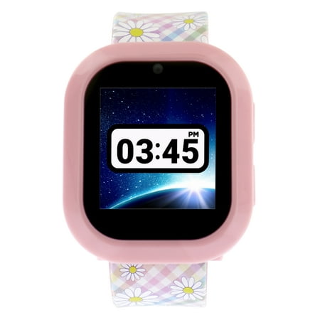 Itech Junior Kids Girls Daisy Bluetooth Enabled Smartwatch with Interchangeable Straps and Bezels