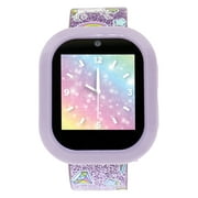 Itech Junior Kids Girls Glitter Unicorn Bluetooth Enabled Smartwatch with Interchangeable Straps and Bezels