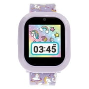 Itech Junior Kids Girls Unicorn Bluetooth Enabled Smartwatch with Interchangeable Straps and Bezels