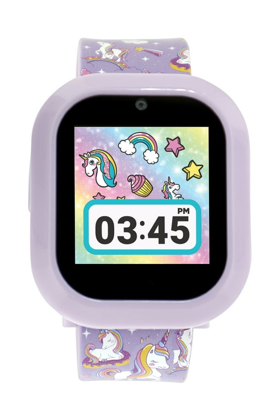 Kids Girls Unicorn Bluetooth Enabled Smartwatch with Interchangeable Straps and Bezels