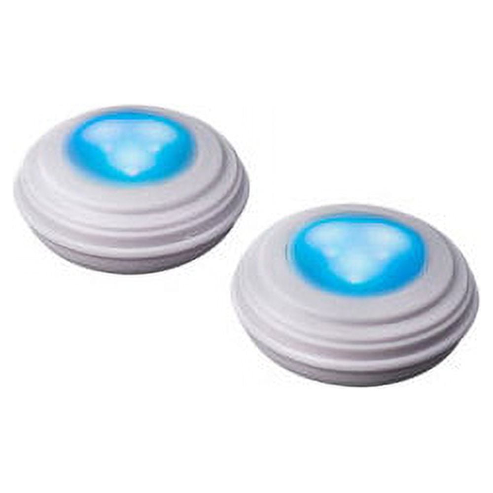 Itek CCPL121351 LED Wireless Color Changing Puck Lights Pack of 2