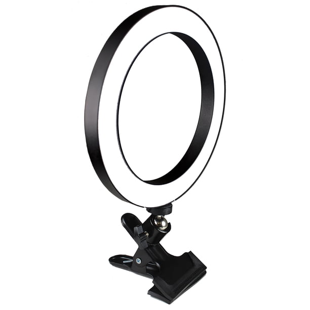 iTek CSL-12/1793 8-Inch USB-Powered Vlogging Computer Selfie LED Ring ...