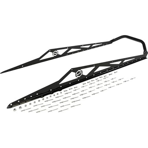 Itek 333554 Rear Bumper - Black