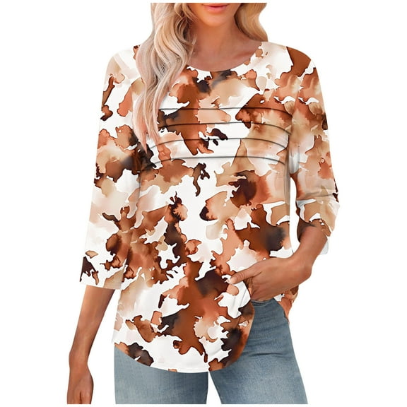 My Item Beifu Boho Tops For Women Womens Tops Casual Plus Size Women Blouses For Work Business Cotton V Neck T Shirts Women Plus Size Slim Fit Fall Outfits For Women 2025