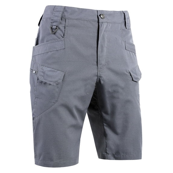 Item Type: Overall Shorts Color: Grey