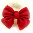 thumbnail image 1 of Item Type: Plush Bow Hair Clip Product Material: Plastic, Resin, Plush&nbsp;, 1 of 7