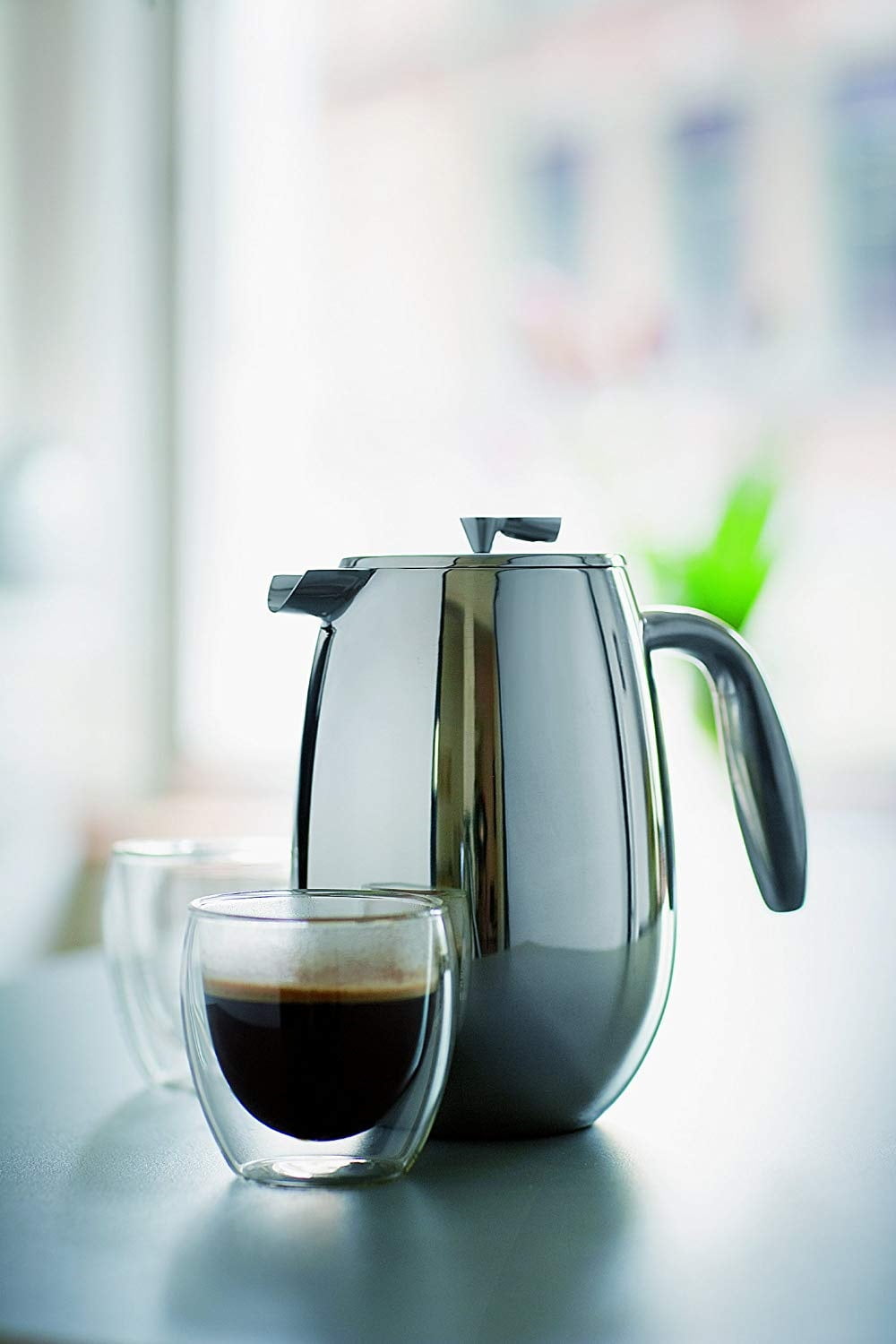 BODUM COLUMBIA Coffee maker Double wall Shiny, 12 Cups - Bodum @ RoyalDesign
