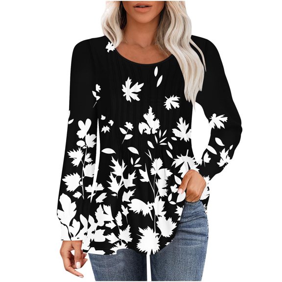 My Items BeiFu Long Sleeve Shirts For Women Casual Womens Tops Summer 2025 Cotton Women Blouses For Work Business Shirts For Women Graphic Tees Funny Fall Outfits For Women 2025