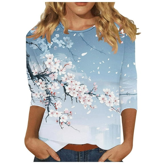 My Items BeiFu Long Sleeve Shirts For Women Casual Womens Tops Summer 2026 Red Women Blouses Summer 2026 Cotton Polyester Blend T Shirts Women 3x Spring Tops For Women