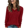 thumbnail image 1 of My Items BeiFu Sweaters for Women Big and Tall Long Sleeve Pullover Oversized Top Western Outfit Sweaters For Women Casual Everyday Long Sleeve Shirts, 1 of 6