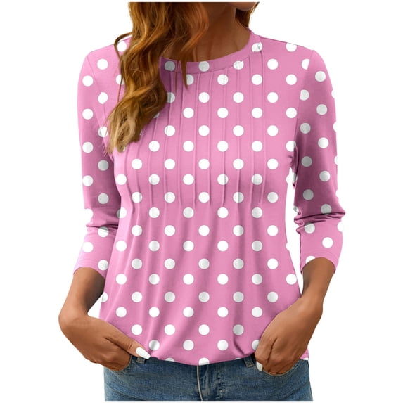 My Items Beifu Boho Tops For Women Trendy Womens Tops Casual 3/4 Sleeves Women Blouses Summer Long Sleeve Cotton Linen T Shirts Women Womens Spring Clothes
