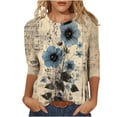 thumbnail image 1 of SHE IS My Items Dress Shirts for Women 2025 White Tops for Women Cotton Oversized Long Sleeve Graphic T Shirts for Women Workout Tees for Women Fitted, 1 of 4