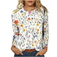 thumbnail image 1 of SHE IS My Items Dress Shirts for Women 3/4 Sleeve Flowy Tops for Women Summer Womens Blouses Dressy Casual 3/4 Sleeve Womens Tunics Casual Fall Classy, 1 of 3
