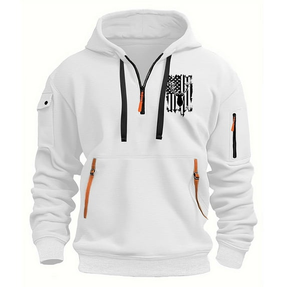 My Items Otaozi Mens Hoodies Pullover Casaul Long Sleeve Golf Hoodies For Men Lightweight Lightweight Zip Up Hooded Sweatshirt Mens Mens Tops Plus Size Dressy Mens Gifts