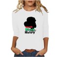 thumbnail image 1 of SHE IS My Items Oversized Long Sleeve Shirts for Women Plus Size Tops for Women Long Sleeve V Neck Blouses for Women Sexy Crop Tops for Women Sexy Black, 1 of 3