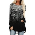 thumbnail image 1 of SHE IS My Items Oversized Long Sleeve Shirts for Women Y2k Ladies Tops and Blouses Cotton Long Sleeve Blouses for Women Dressy Plus Graphic Tees for Women Crop Top, 1 of 4
