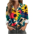 thumbnail image 1 of SHE IS My Items Plus Shirts for Women Orange Fall Graphic Tops for Women 2025 Trendy Blouses for Women Dressy Casual Sexy Oversized Graphic Tees for Women Band, 1 of 3