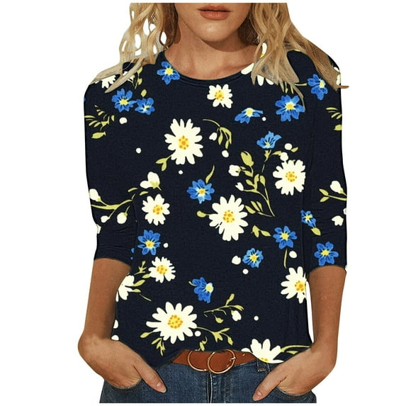 SHE IS My Items Plus Shirts for Women Plus Size Linen Pullover Tops for Women Lace Blouses for Women Dressy Casual Sexy Active Tops for Women 3/4 Sleeve