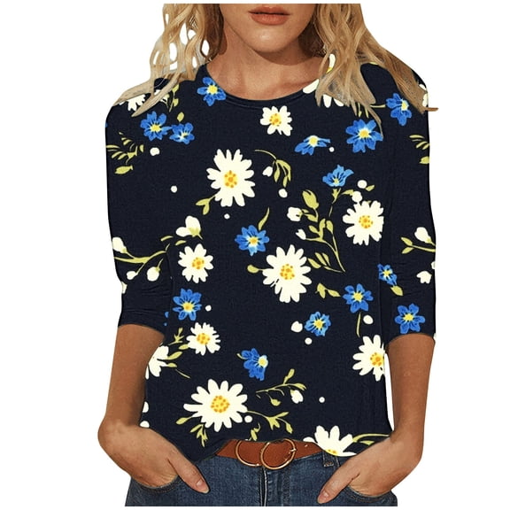 SHE IS My Items Plus Shirts for Women Plus Size Linen Pullover Tops for Women Lace Blouses for Women Dressy Casual Sexy Active Tops for Women 3/4 Sleeve