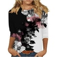 thumbnail image 1 of SHE IS My Items Professional Work Shirts for Women Business Tops for Women Plus Size Oversized Long Sleeve Graphic T Shirts for Women Trendy Shirts for Women, 1 of 4