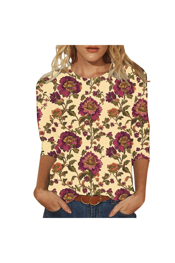 My Items Shirts for Women Dressy Casual Cotton Business Casual Tops for Women Petite Long Sleeve Blouses for Women V Neck Basic Tees for Women Plus Size Pack