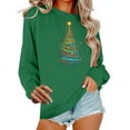 thumbnail image 1 of My Items Talove Long Sleeve Shirts for Women Funny Graphic Sweatshirt Women Fall Clothes Tunic Tops Casual Fall Lightweight Womens Tops Dressy Casual 3/4 Sleeve Christmas Shirts, 1 of 6