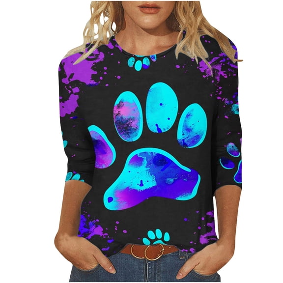 SHE IS My Items Women Shirts Long Sleeve Dressy Womens Floral Tops Dressy Casual Boho Blouses for Women Business Casual Petite Tunics for Women 2025 Dressy