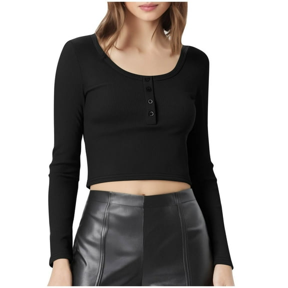 SHE IS My Items Women Shirts Long Sleeve Fall Cute Dressy Tops for Women Trendy Blouses for Women Business Casual Long Sleeve Basic V Neck Tees for Women Plus Size