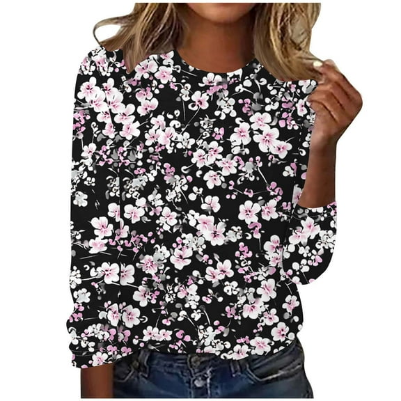 SHE IS My Items Womens Long Sleeve V Neck Shirts Plus Size Womens Long Sleeve Tops Casual White Blouses for Women Fashion Shirts for Women 2025 Trendy