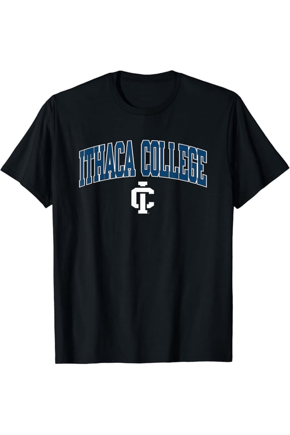 Ithaca Bombers Arch Over Logo Officially Licensed T-Shirt