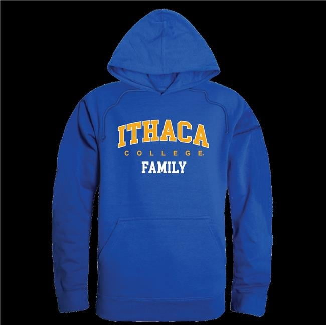 Ithaca College Bombers Logo Hoodie - Unisex Pull-Over Hooded Sweatshirt, 50% Cotton 50% Polyester, Officially Licensed