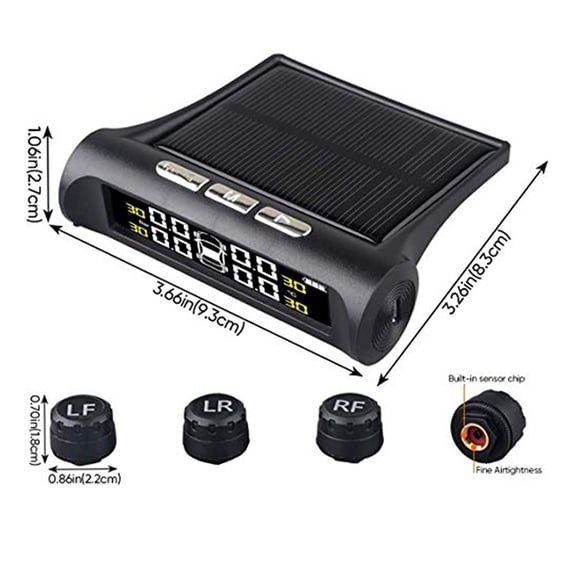 Ithium-Ion Battery Capacity Voltage Meter Alarm And External Temperature Sensor Fangkenuo