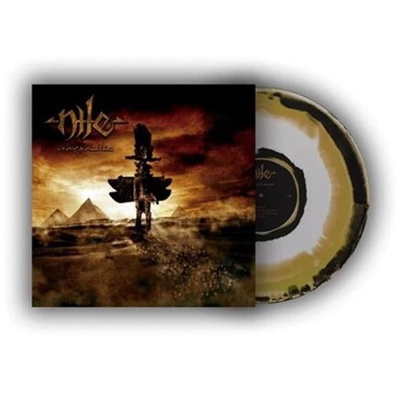 Nile - Ithyphallic - Black Gold & White Swirl Vinyl - Music & Performance