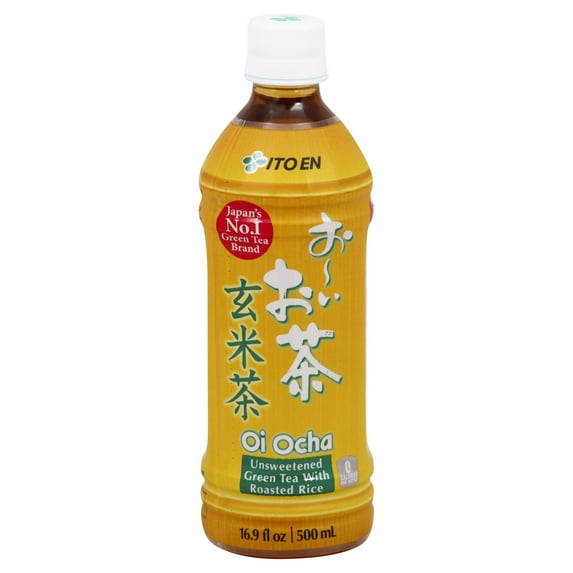 Ito En Green Tea Roasted Rice Unsweetened 16.9 fl oz (Pack Of 12)